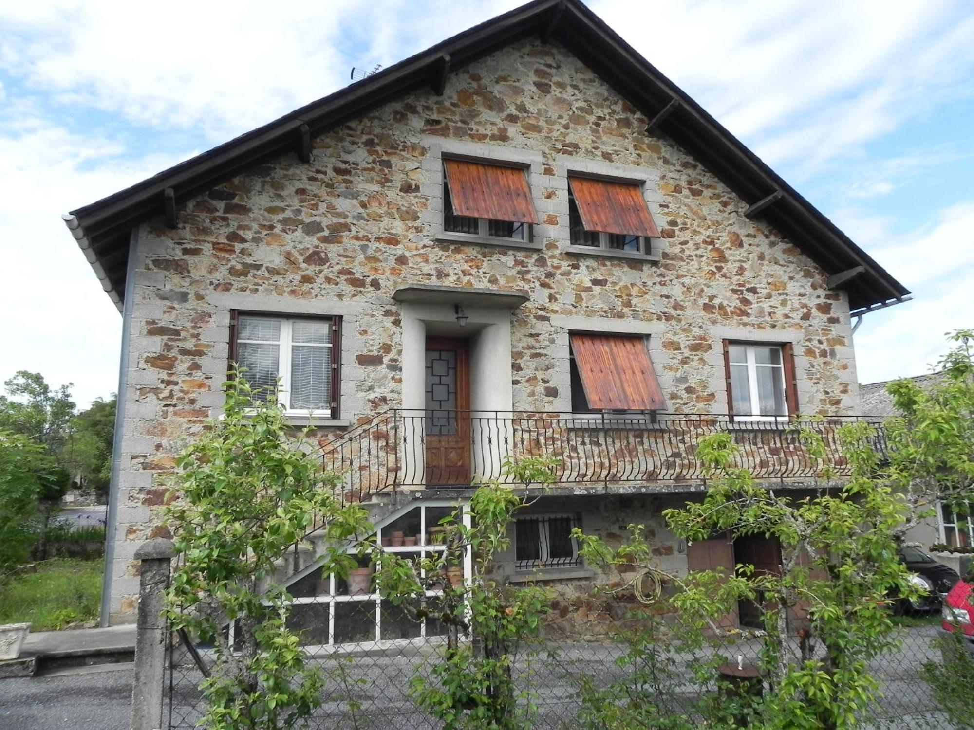 Maison En Aveyron Villa Sauveterre-de-Rouergue Exteriör bild