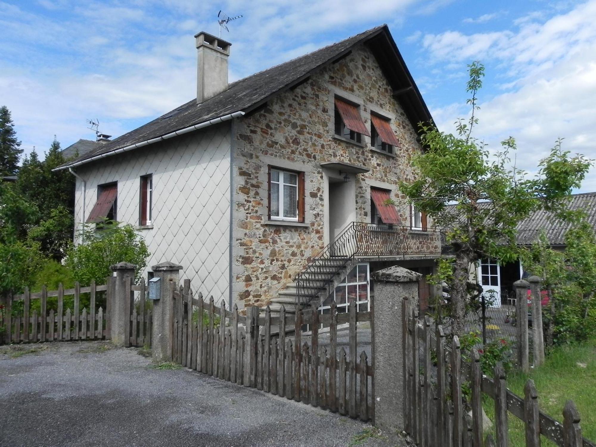 Maison En Aveyron Villa Sauveterre-de-Rouergue Exteriör bild